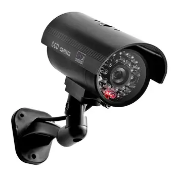Võltsitud Dummy Kaamera CCTV Turvalisus Väljas Veekindel Emulational Peibutamist IR LED Vilgub Punane LED Dummy Video Valve Kaamera 1