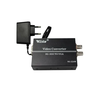 Wiistar PRO kaks SDI VGA konverter 3G-SDI VGA Konverter SCALER 1080P CCTV PC Video Tasuta shipping 0