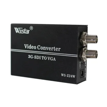 Wiistar PRO kaks SDI VGA konverter 3G-SDI VGA Konverter SCALER 1080P CCTV PC Video Tasuta shipping 1