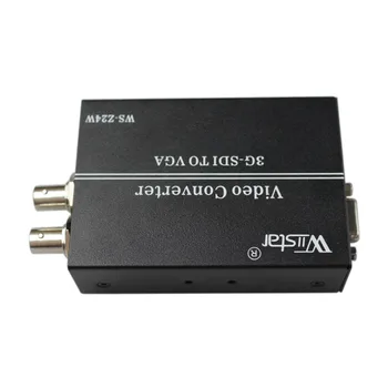Wiistar PRO kaks SDI VGA konverter 3G-SDI VGA Konverter SCALER 1080P CCTV PC Video Tasuta shipping 4