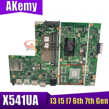 X541UA X541UAK Sülearvuti emaplaadi I3 I5 I7 6. Gen 7th Gen CPU-Asus X541UJ X541UV X541UVK X541UQ X541U sülearvuti emaplaadi