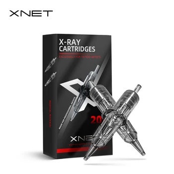 XNET X-RAY Kassett Tätoveering Nõelad RL Round Liner Ühekordselt Steriliseeritud Ohutuse Tätoveering Nõela Kasseti Masinad Haaratsid 20pcs