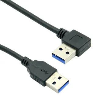 Zihan 0,4 M Paremale Kaldu 90 Kraadi USB 3.0 Tüüpi Mees, et Sirge Tüüpi Mees Kaabel Kõrge Kvaliteedi Cablecc