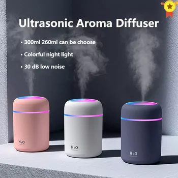 Õhu Niisutaja USB Ultraheli Aroma eeterlik Õli Hajuti Romantiline Pehme Kerge Niisutaja Mini Lahe Udu Tegija Puhastaja